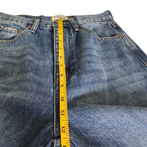 Insane Gene Womens Split Ankle Jeans Size 5 / 26 High Rise Medium Wash Denim - Picture 13 of 15